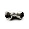 Thrifco Plumbing 1-1/2 90 Street Elbow Stainless Steel, Bulk 8917045 - alternate 2